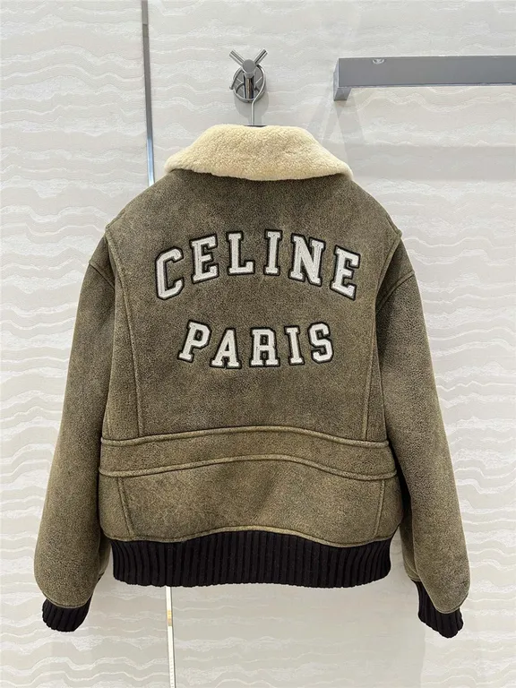 Celine shearling coat